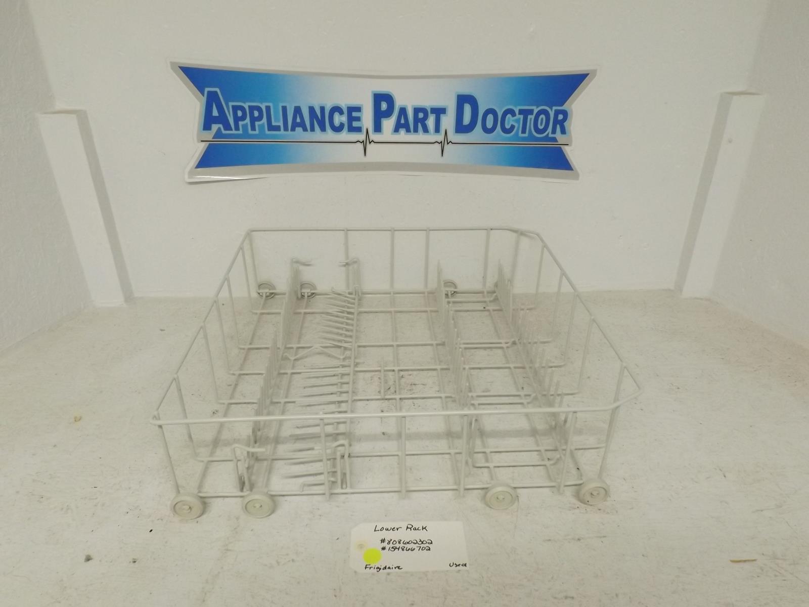 Frigidaire Dishwasher 808602302 154866702 Lower Rack Used Frigidaire Dishwasher 808602302 154866702 Lower Rack Used